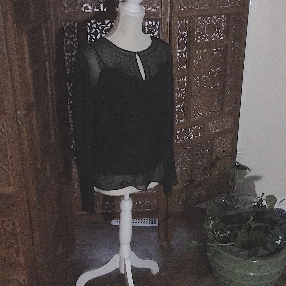 Vintage Beaded Top with Camisole